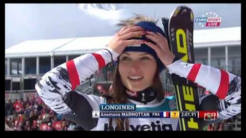 Anna veith vince la prima coppa del mondo della carriera