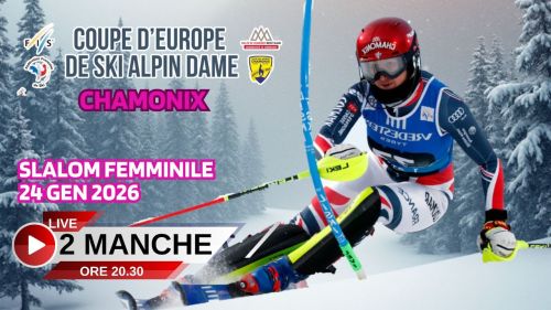 Chamonix - coppa europa 2025-26 - slalom femminile 2 manche | race #2