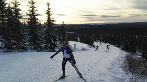 Ultimi giorni di preparazione per il gruppo cdm di biathlon
