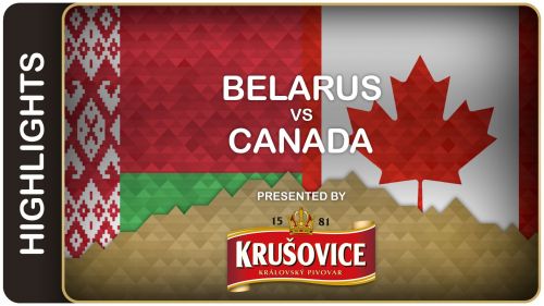 Canada remains undefeated against belarus | belarus-canada hl | #iihfworlds 2016