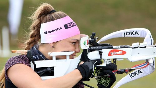 Dorothea al poligono (in rosa e nero)