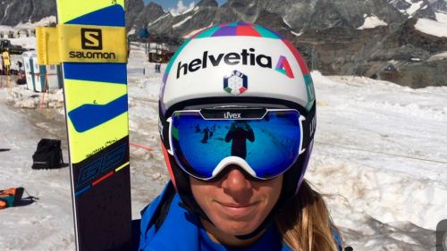 Marta bassino: intervista a cervinia 28 8 2016