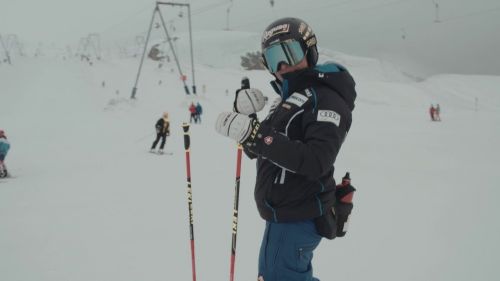 'i'm back on the snow' - lara, 4 sept 2017