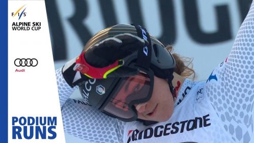 Sofia goggia seconda in discesa a garmisch!