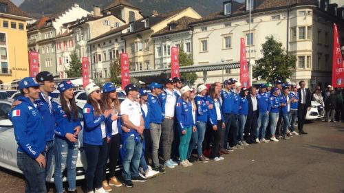 A Bolzano consegnate le Audi ai migliori atleti FISI della scorsa stagione