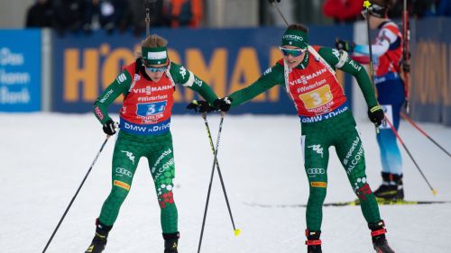 Federica Sanfilippo, protagonista delle uniche due vittorie azzurre nella Staffetta femminile, si ritira dal Biathlon