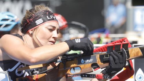 Dorothea Wierer ha gareggiato a Wiesbaden in condizioni... critiche: 'Atmosfera super, sogno un evento così in Italia'