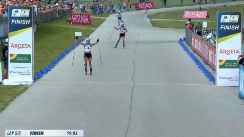 Lukas Hofer e Lisa Vittozzi sono campioni italiani estivi della Sprint