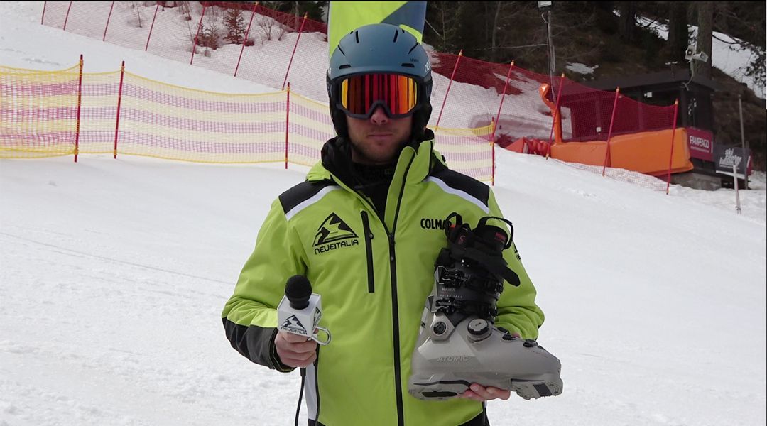 Federico Palmero al test di Atomic Hawx Prime 130 S BOA GW (2026)