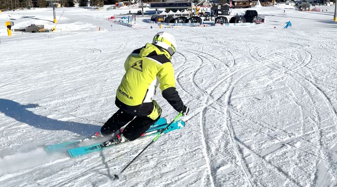 Marco Bigon al test di Atomic Redster X9RS Revoshock S (2026)