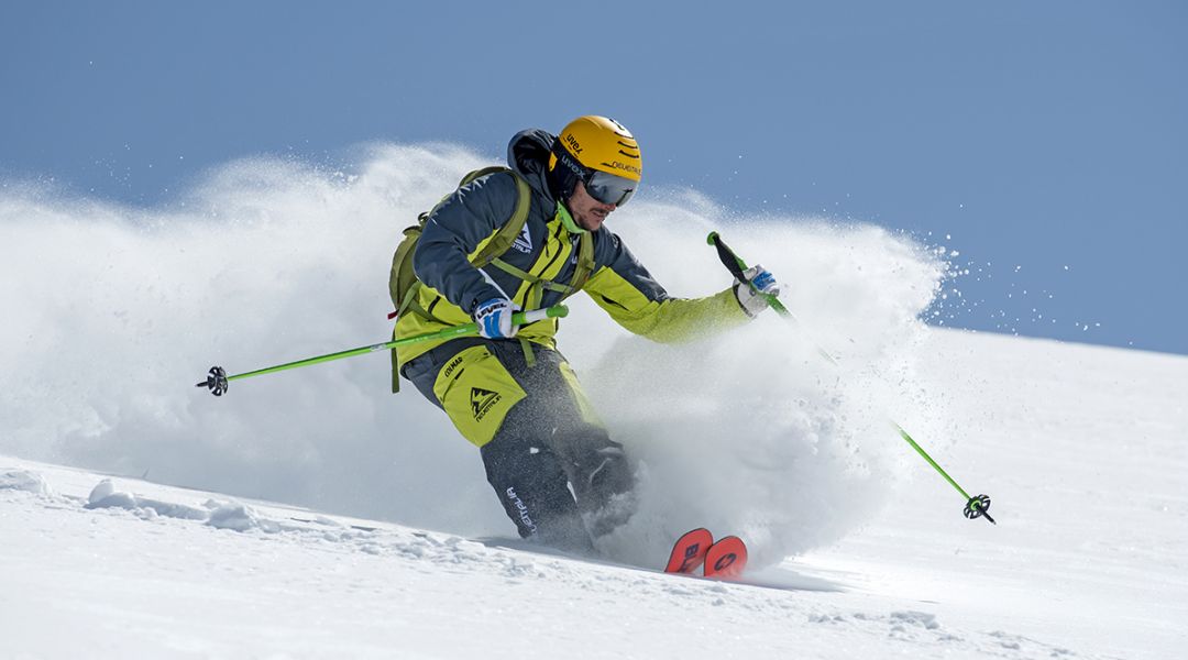 Alberto Sugliano al test di Blizzard Bonafide 97 (2022)