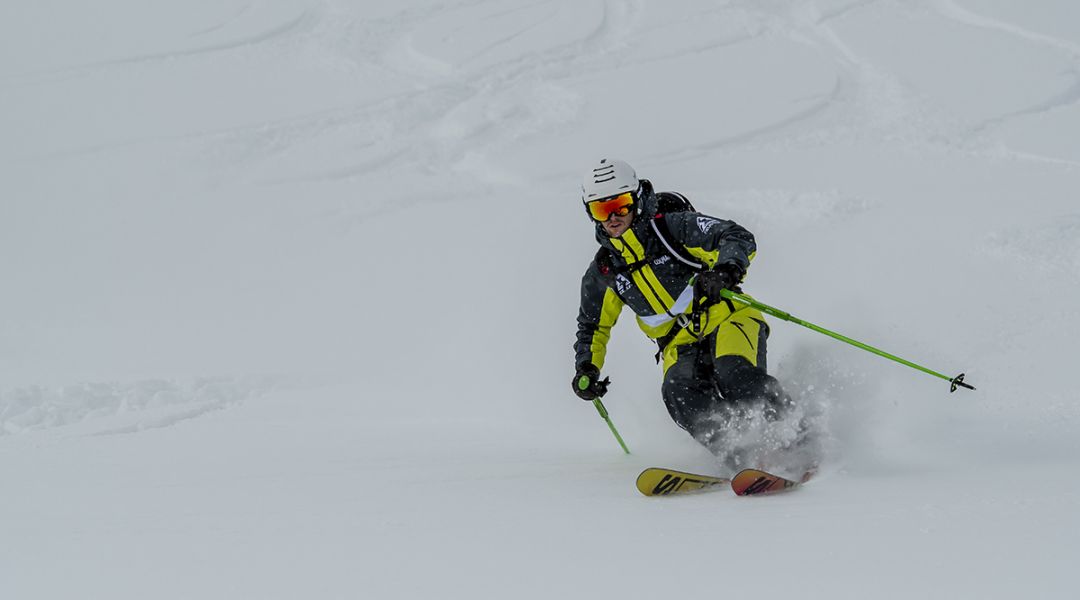 Ludovico Grimoldi al test di Salomon QST 106 (2024)