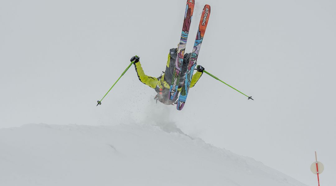 Alberto Magri al test di Atomic Bent 110 (2025)