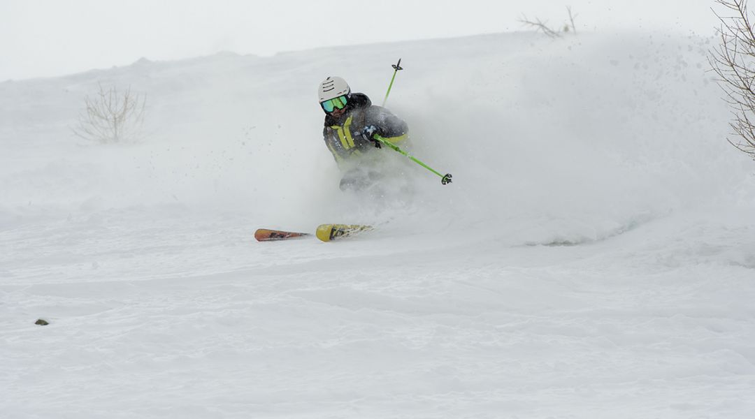 Alberto Magri al test di Salomon QST 106 (2024)