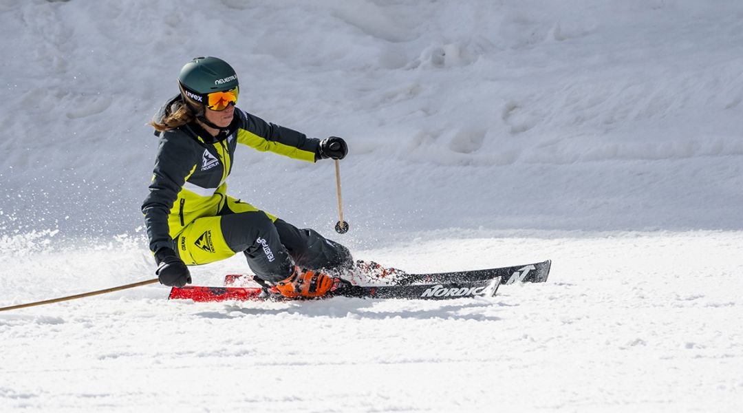 Valeria Poncet al test di Nordica Dobermann GSR RB FDT (2023)