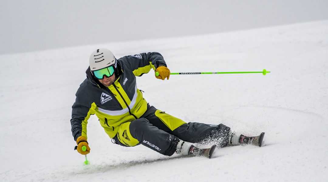 Gianluca Branciaroli al test di Rossignol React 8 CAM (2023)