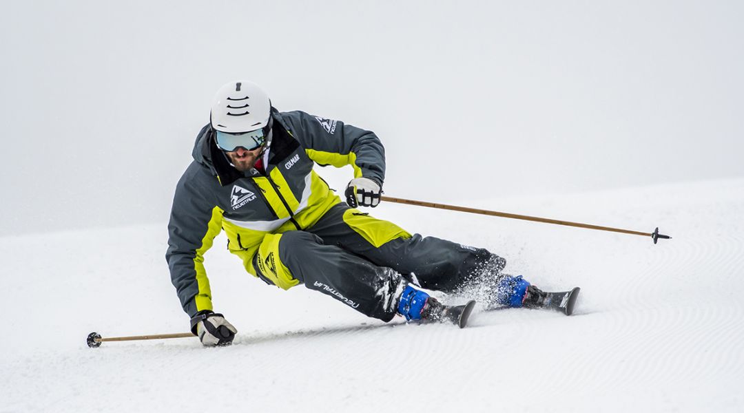 Giordano Magri al test di Salomon S/Pro ALPHA 130 EL (2023)