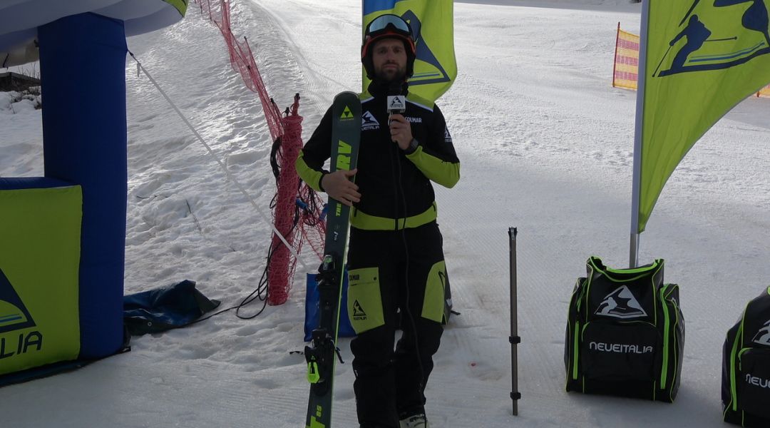 Gianluca Branciaroli al test di Fischer The Curv GT 85 M-TRACK (2026)