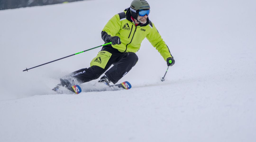 Andrea Gerosa al test di Salomon S/Race GS PRO (2026)