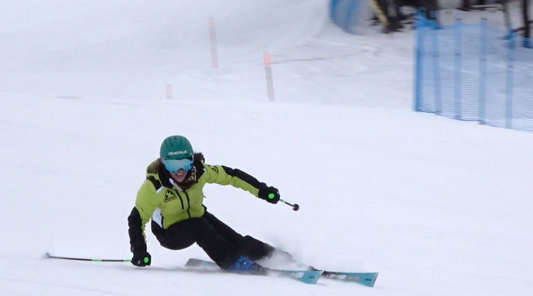 Laura Jardi al test di Atomic Redster X9S Revoshock S (2024)