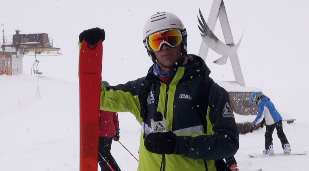 Umberto Genitatti al test di Blizzard Zero G 95 (2025)