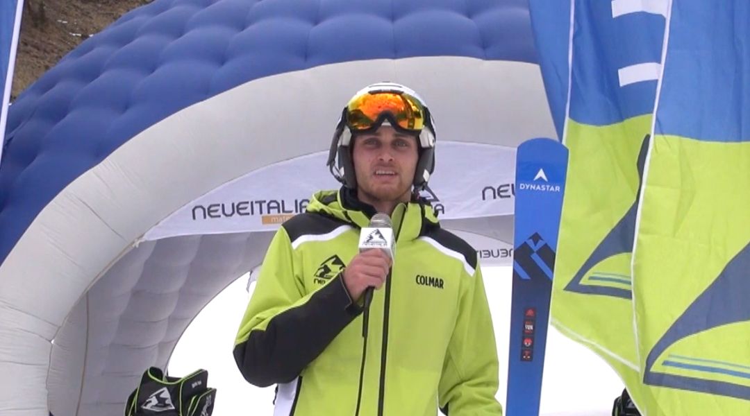 Tiberio dElia al test di Dynastar  Speed Course Master GS Konect (2025)