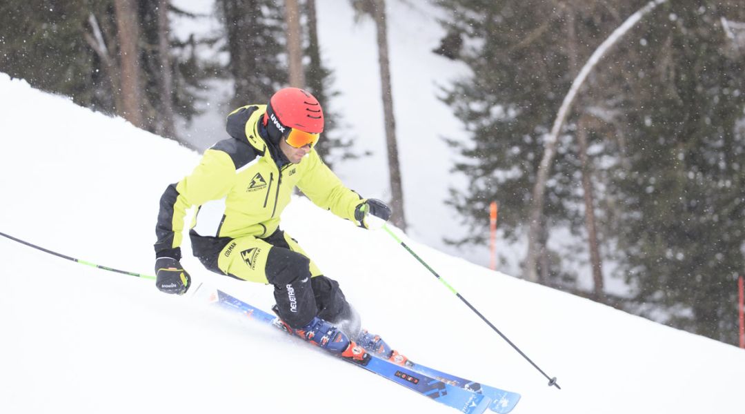 Alex Favaro al test di Dynastar Speed Omeglass Master SL R22 (2025)