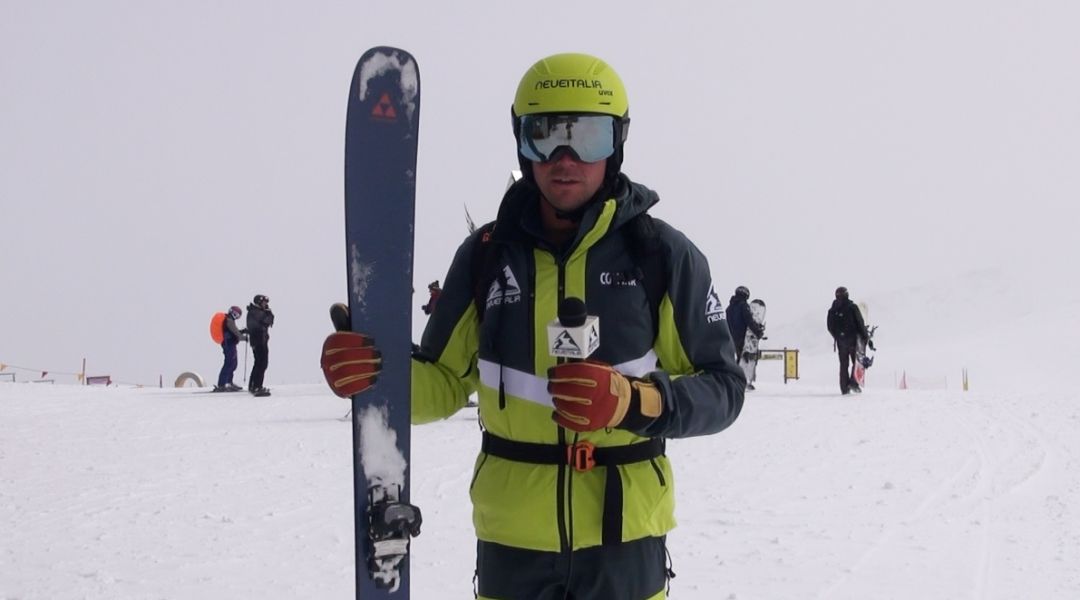 Federico Secchi al test di Fischer Ranger 102  (2023)