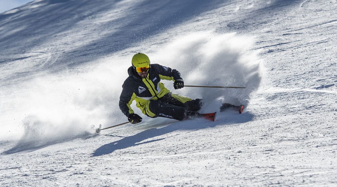 Giordano Magri al test di Blizzard Firebird SRC WC-Piston (2023)