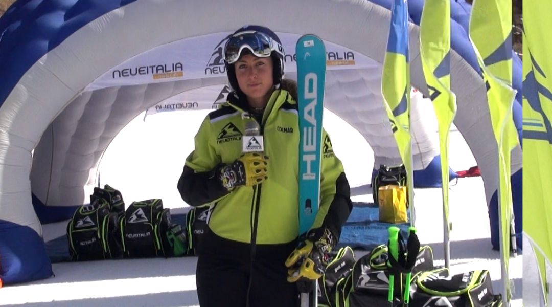 Giulia Antonucci al test di Head Worldcup Rebels e-Race Pro (2025)