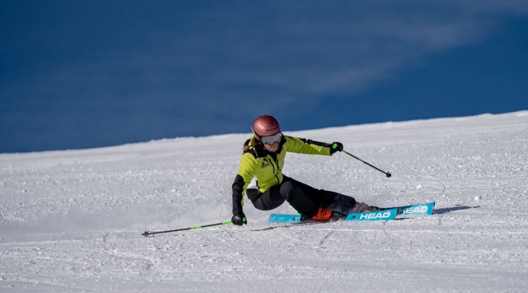 Valeria Poncet al test di Head Worldcup Rebels e-Race Pro (2025)