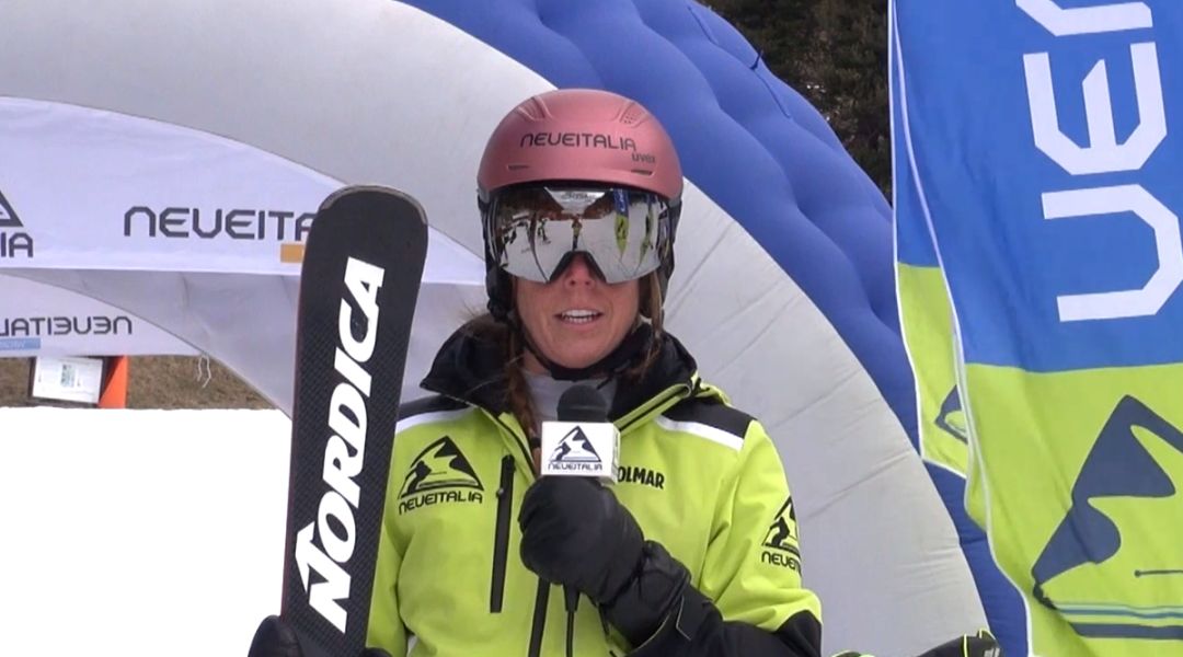 Valeria Poncet al test di Nordica Dobermann SLR DC FDT (2026)