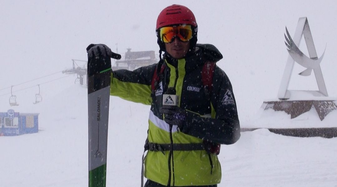 Federico Mezzavilla al test di Salomon MTN 86 Pro (2024)