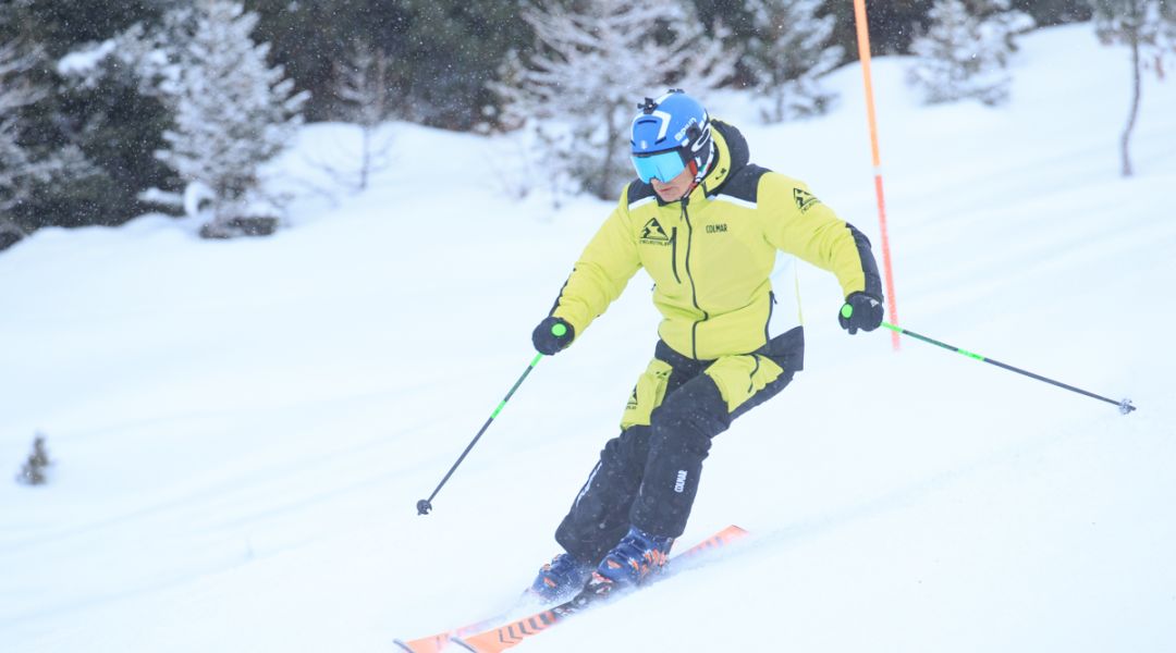 Giancarlo Bovio al test di Volkl Racetiger GS (2024)