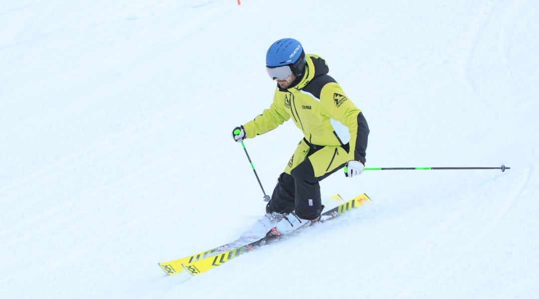 Federico Casnati al test di Volkl Racetiger SL (2026)