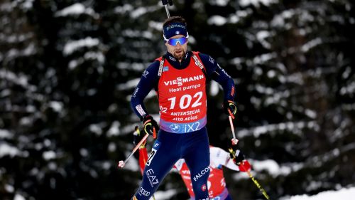 CdM Biathlon: ad Anterselva Laegreid sorpassa Johannes Boe, Giacomel ora è nono