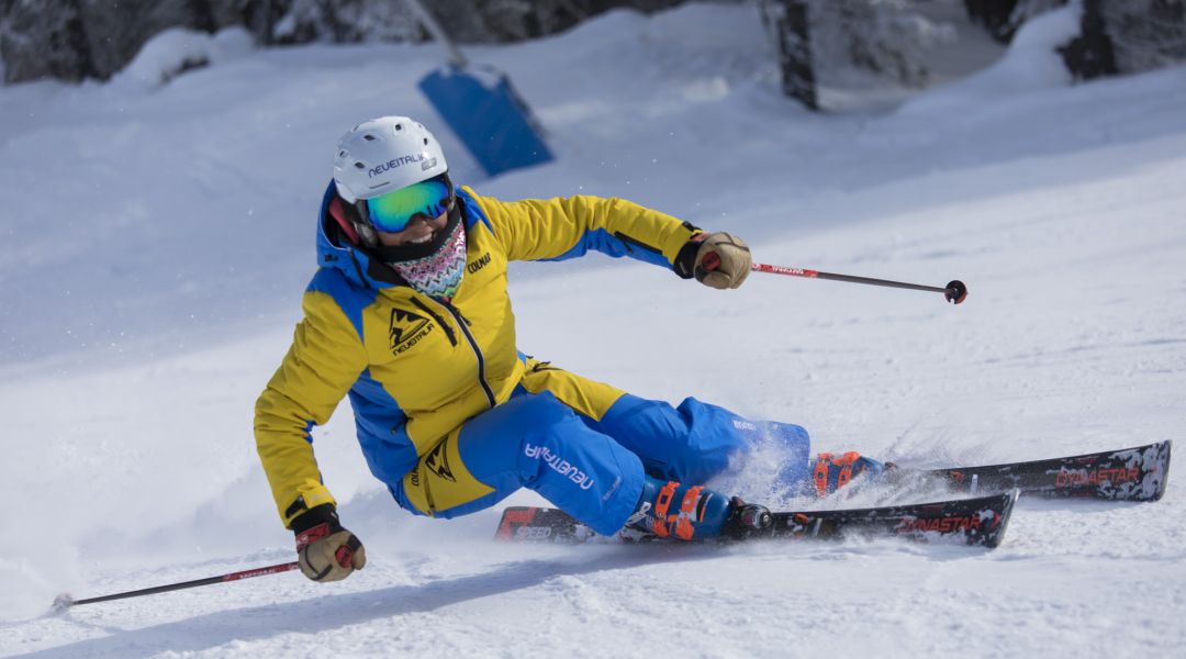 Laura Jardi al test di Dynastar Speed Zone 12 Ti (2019)