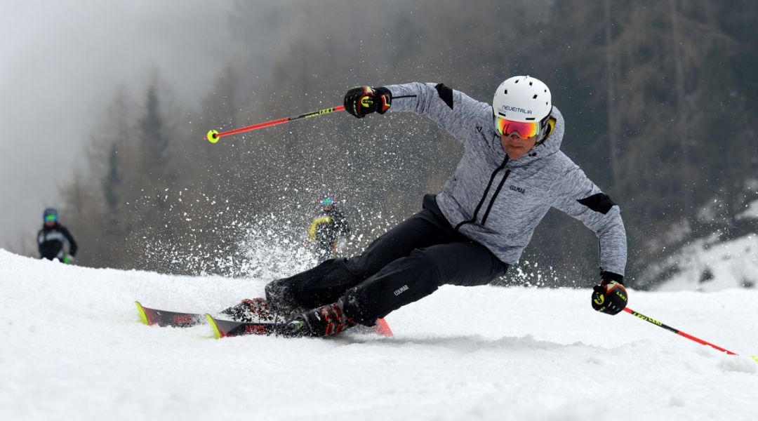 Stefano Belingheri al test di Fischer RC4 The Curv GT (2018)