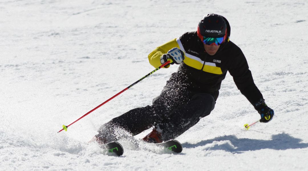 Andrea Odinotte al test di Elan Amphibio 16 Ti2 Fusion (2018)