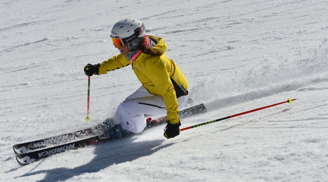 Laura Jardi al test di Nordica Dobermann GSR (2018)