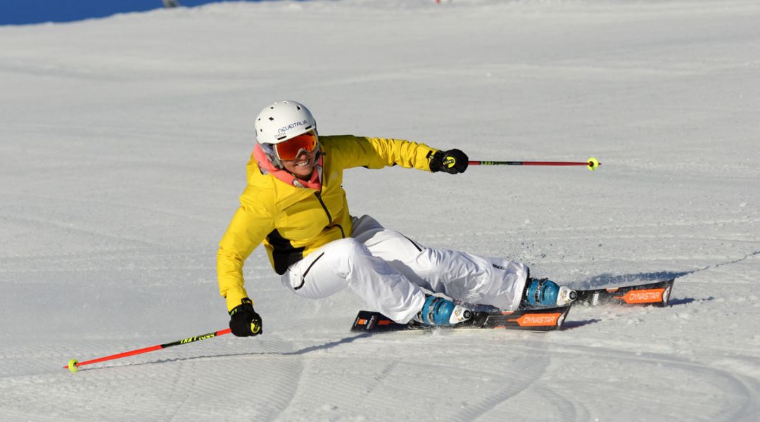 Laura Jardi al test di Dynastar Speed WC Master (2018)