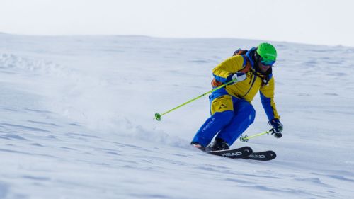 Alex Favaro al test di Head Kore 93 (2019)