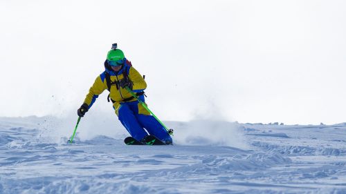 Federico Secchi al test di Fischer Ranger 98 Ti (2019)