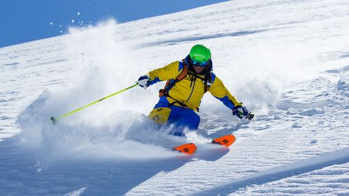 Alex Favaro al test di Salomon xDr 88Ti (2019)