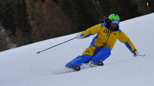 Rolando Bertolina al test di Head Worldcup Rebels i.Race Pro (2020)