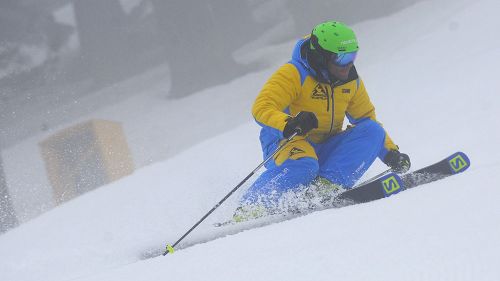 Alex Favaro al test di Salomon S/Race Pro GS (2019)