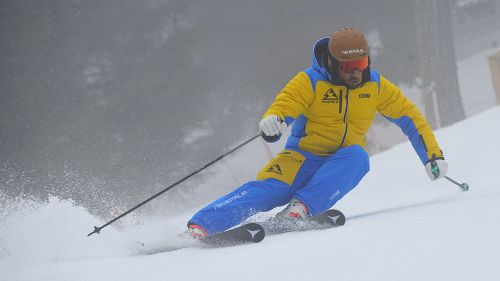 Max Novena al test di Atomic Redster X9 (2019)