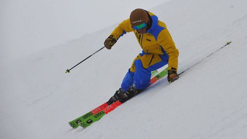 Andrea Odinotte al test di Volkl Racetiger GS Pro Uvo 3D (2019)