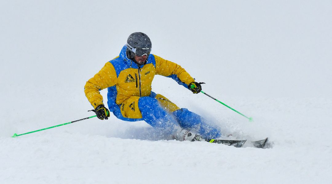 Riccardo Giacomel al test di Rossignol React 8 HP (2020)