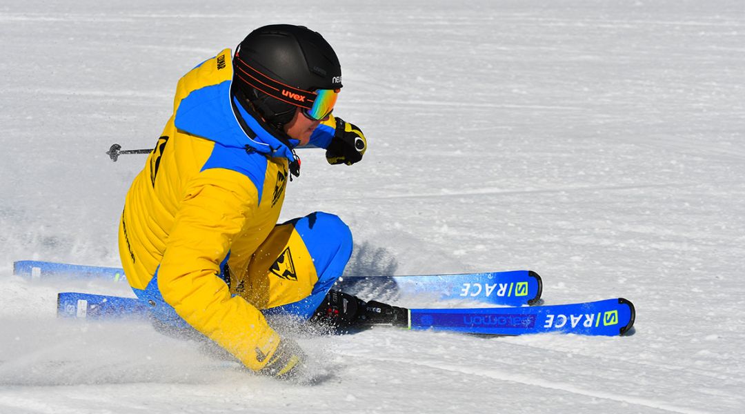 Riccardo Nardelli al test di Salomon S/Race Pro SL (2020)